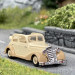 Mercedes 170V Découvrable, Beige - BUSCH 41447 - HO 1/87