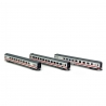 3 voitures grande ligne IC DB AG, Ep VI - MINITRIX 18215 - N 1/160-