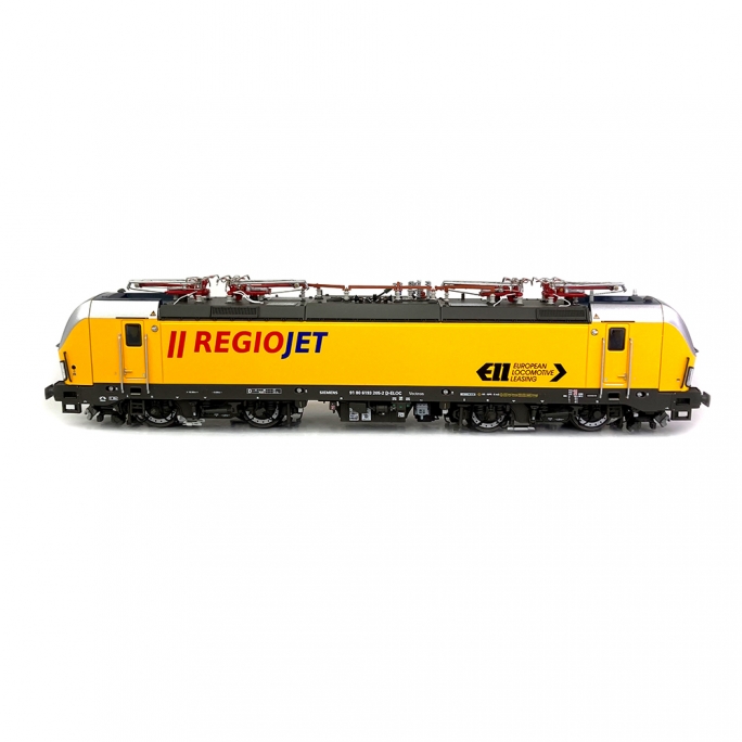 Locomotive électrique Siemens Vectron MS + 2 voitures "REGIOJET", Ep VI - LSMODELS 18000 - HO 1/87