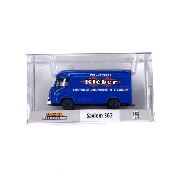 Saviem SG2 "Kléber" bleu - BREKINA 2943 - HO 1/87