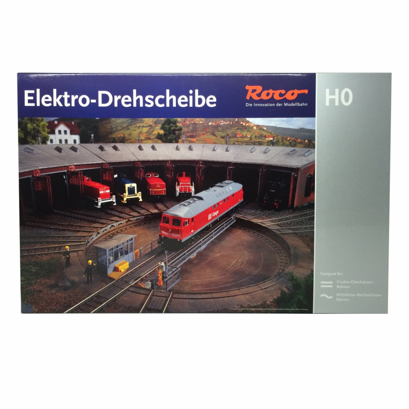 Pont tournant électrique H0 - FLEISCHMANN - FI 6152 - Voie pro - Entraînement électrique - Rails