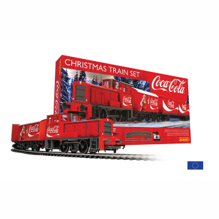 Coffret de démarrage Coca-Cola diesel + wagons - HORNBY R1233P - HO 1/87