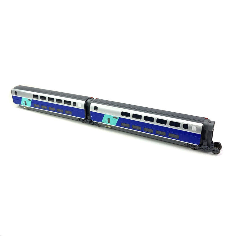 2 voitures complémentaires 2CL pour TGV Euroduplex, Ep VI - MARKLIN 43433 - HO 1/87