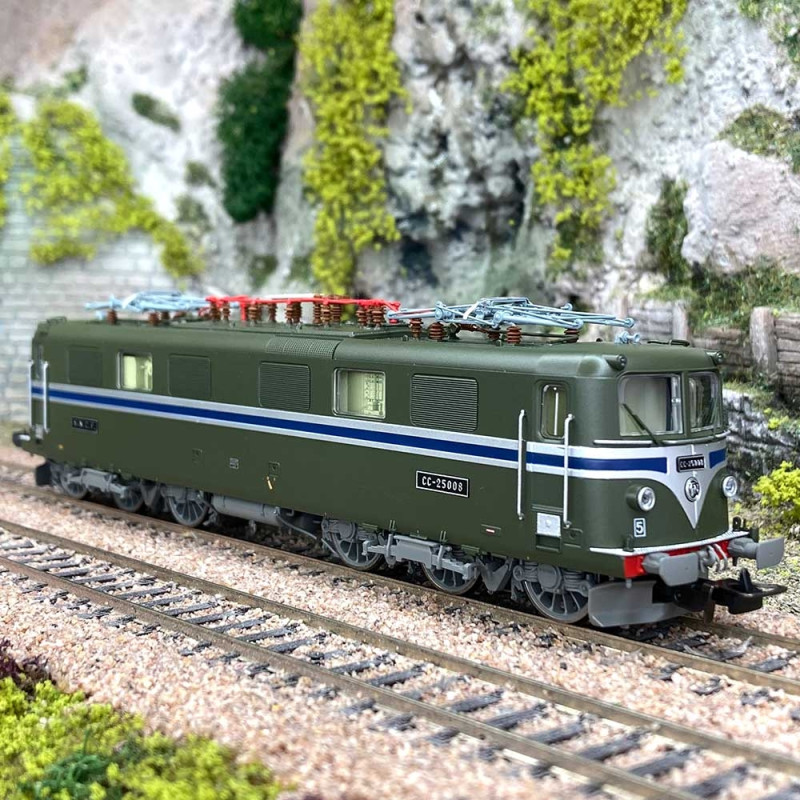 Locomotive électrique CC 25008 Sncf, Ep IV - PIKO 96590 -HO 1/87