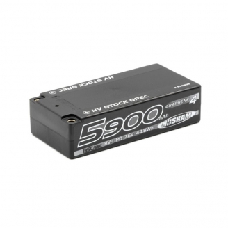 Accu Lipo Shorty HV Graphene 4 7.6V 5900mAh 135C - NOSRAM 999659