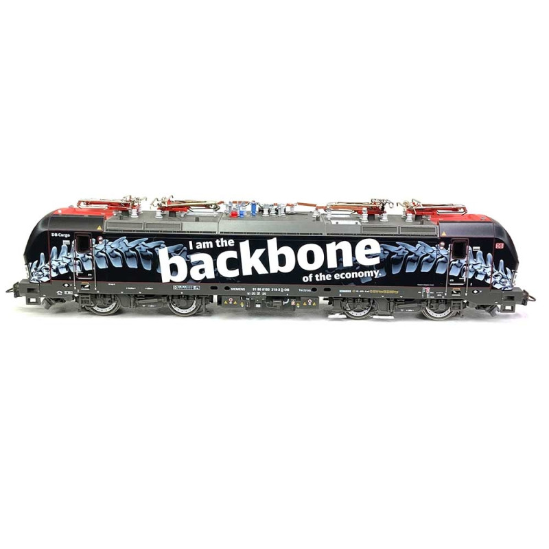 Locomotive électrique Siemens Vectron 193 318-3 "BACKBONE" DBAG, Ep VI - ROCO 70315 - HO 1/87