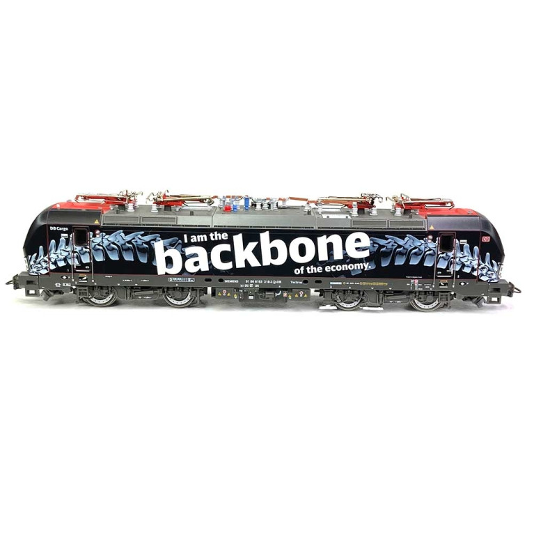 Locomotive électrique Siemens Vectron 193 318-3 "BACKBONE" DBAG, Ep VI - ROCO 70315 - HO 1/87
