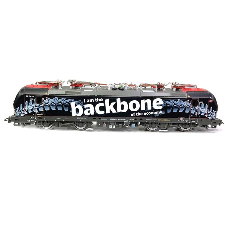 Locomotive électrique Siemens Vectron 193 318-3 "BACKBONE" DBAG, Ep VI - ROCO 70315 - HO 1/87