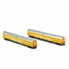 2 wagons parois coulissantes "La Poste Suisse" CFF, Ep VI - FLEISCHMANN 838322 - N 1/160