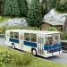 Bus IKARUS 260 Blanc Bleu - BREKINA 59802 - HO 1/87