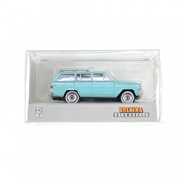 Wagoneer A Bleu clair - BREKINA 19868 - HO 1/87