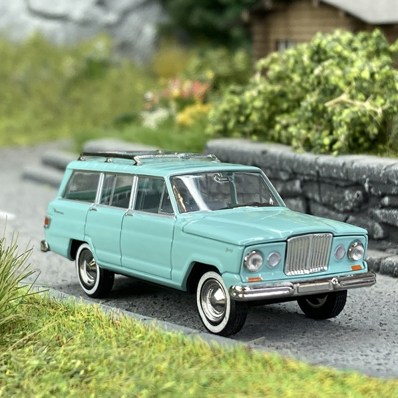 Wagoneer A Bleu clair - BREKINA 19868 - HO 1/87