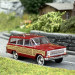 Wagoneer B Rouge Rubis "Woody" - BREKINA 19872 - HO 1/87