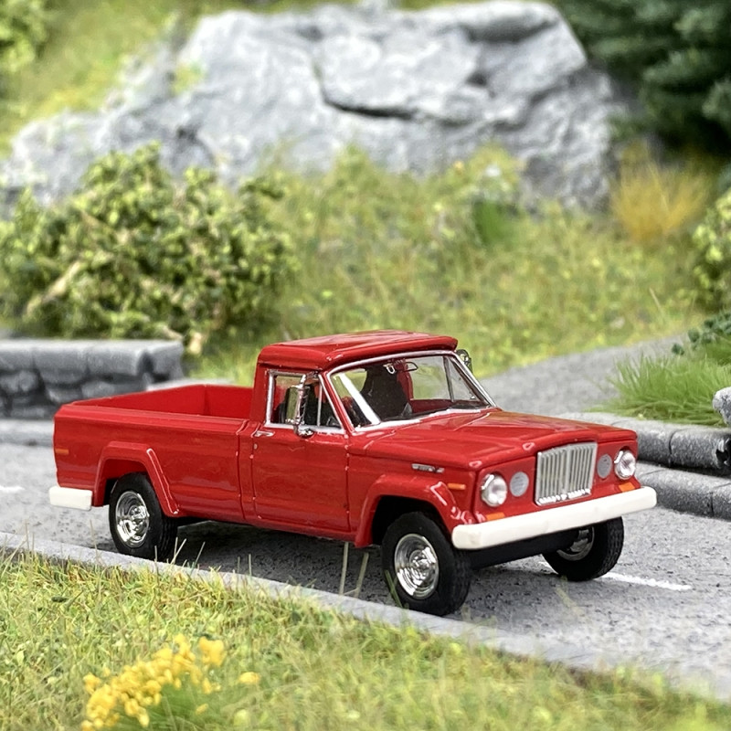 Jeep Gladiator A Rouge - BREKINA 19816 - HO 1/87