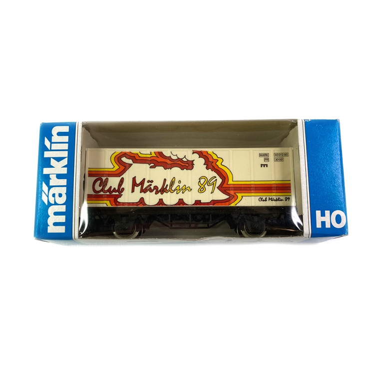 Wagon frigo 2 essieux "Club Marklin 89", 3R - MARKLIN - H0 1/87  - DEP236-281