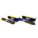 2 wagons Poches Sdgmns "DSV" AAE Cargo, Ep VI - MARKLIN 47111 - HO 1/87