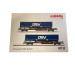 2 wagons Poches Sdgmns "DSV" AAE Cargo, Ep VI - MARKLIN 47111 - HO 1/87