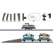 Coffret de départ locomotive DHG 500 + 2 wagons transport de voitures, digital 3R - MARKLIN 29952 - HO 1/87