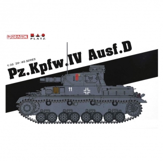 Tank Pz.Kpfw IV Ausf D  - 1/35 - DRAGON 6873