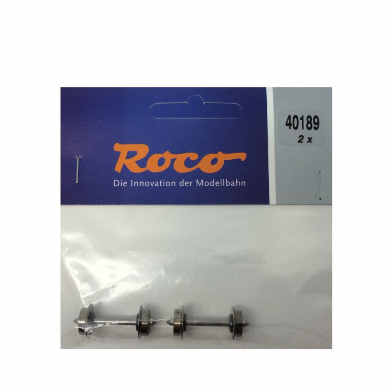 2 essieux isolés 40189-HO-1/87-ROCO