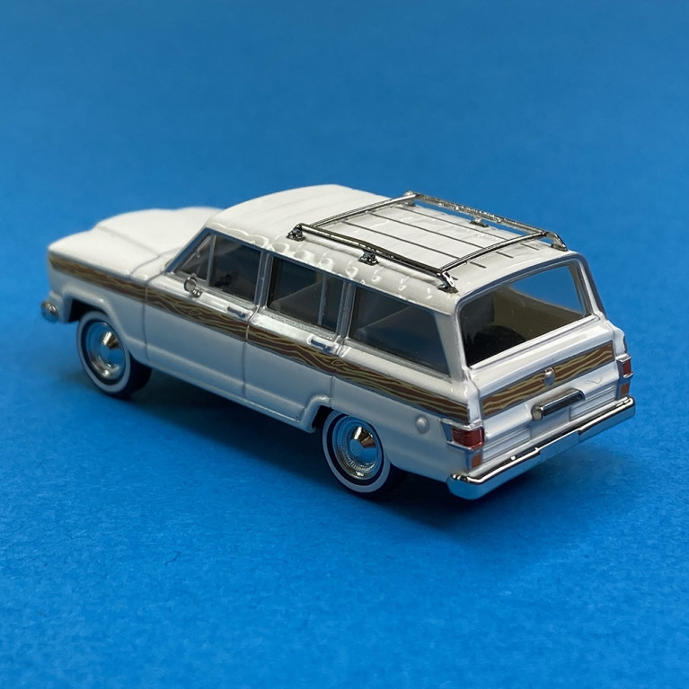 Jeep Wagoneer B Blanc "Decor" - BREKINA 19870 - HO 1/87