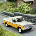 Jeep Gladiator B Blanc / Jaune - BREKINA 19814 - HO 1/87