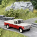 Jeep Gladiator B Blanc / Rouge - BREKINA 19813 - HO 1/87