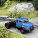 Camion Mercedes L1620 Bleu - BREKINA 81121 - HO 1/87