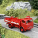 Camion Mercedes LP328 Bière "Hofbräu" - BREKINA 48043 - HO 1/87