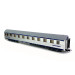 Voiture-lits type P, inox bandeau bleu foncé, Sncf, EpIV - LSMODELS 41072 - HO-1/87