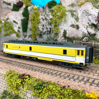 Voiture OCEM PTT PAz Y2, "La Poste" Sncf, Ep V - LSMODELS 40441 - HO-1/87