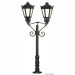 Lampadaire double de rue ou autre - VIESSMANN 6073 - HO-1/87