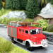 Camion Mercedes Benz LAF 1113 LF16 "Pompier" - BREKINA 47140 - HO 1/87