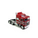 Camion Kenworth K100 Aérodyne rouge blanc - BREKINA 85728 - HO 1/87