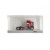 Camion Kenworth K100 Aérodyne rouge blanc - BREKINA 85728 - HO 1/87