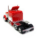 Camion Peterbilt 359 rouge blanc - BREKINA 85700 - HO 1/87