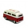 Volkswagen T2a camper blanc rouge  - SCHUCO 452665912 - HO 1/87