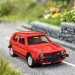 Volkswagen Golf I GTI rouge  - SCHUCO 452665907 - HO 1/87