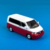 Volkswagen T5 bus rouge blanc  - SCHUCO 452665910 - HO 1/87