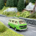 Volkswagen T3b bus vert 2 tons  - SCHUCO 452665909 - HO 1/87