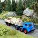 Camion FIAT 690T Transport de bois, Bleu - BREKINA 58509 - HO 1/87