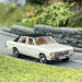 Opel Admiral B Blanche/Noire - BREKINA 20724 - HO 1/87