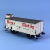 Wagon couvert avec guérite "Bières Mutzig" Sncf, Ep III - BRAWA 49848 - HO 1/87