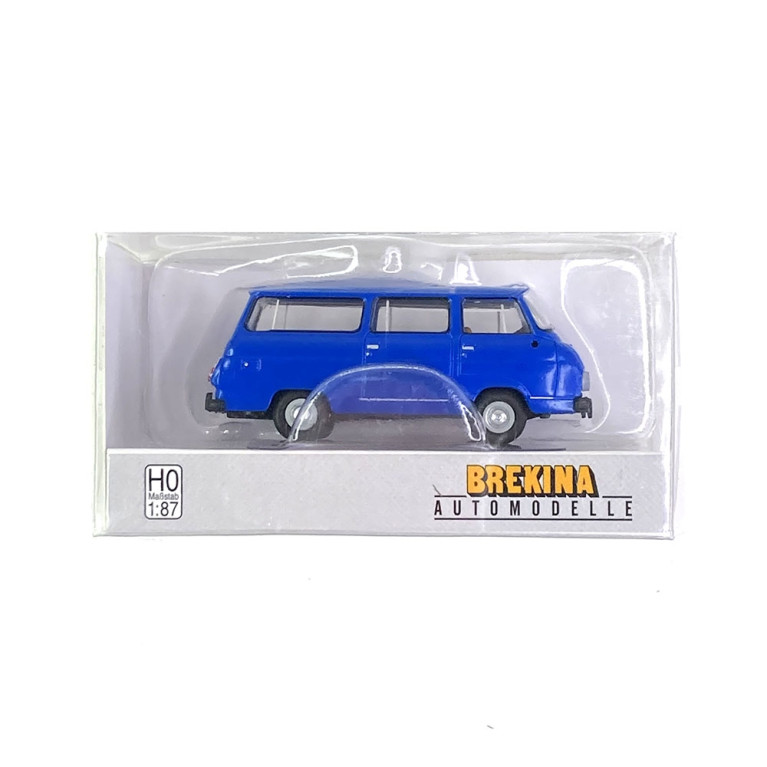 Skoda 1203 Bus, Bleu - BREKINA 30800 - HO 1/87
