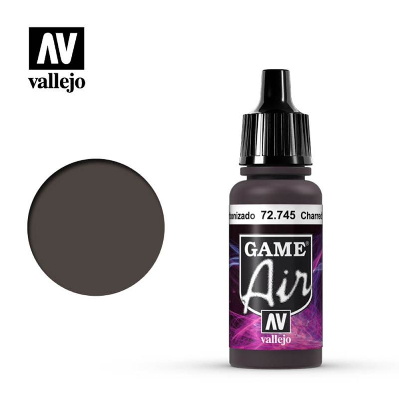 Peinture "Games'Air", Brun Carbonisé 17 ml - VALLEJO 72745 PGA745