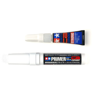 Colle avec pinceau pour maquette plastique 40ml - TAMIYA 87003