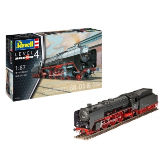 Locomotive BR01 + tender 2'2' T32 - REVELL 2172 - 1/87