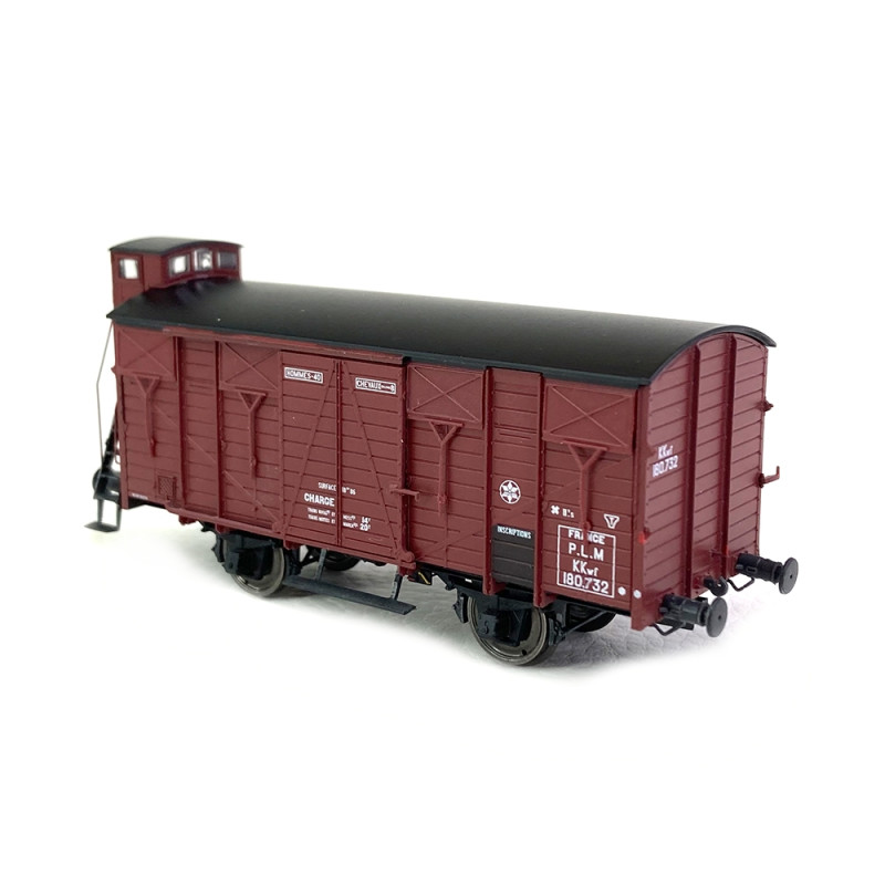 Wagon Couvert TP REE WB-520 – 2 Portes – Ep.II PO – HO (1:87) – Neuf