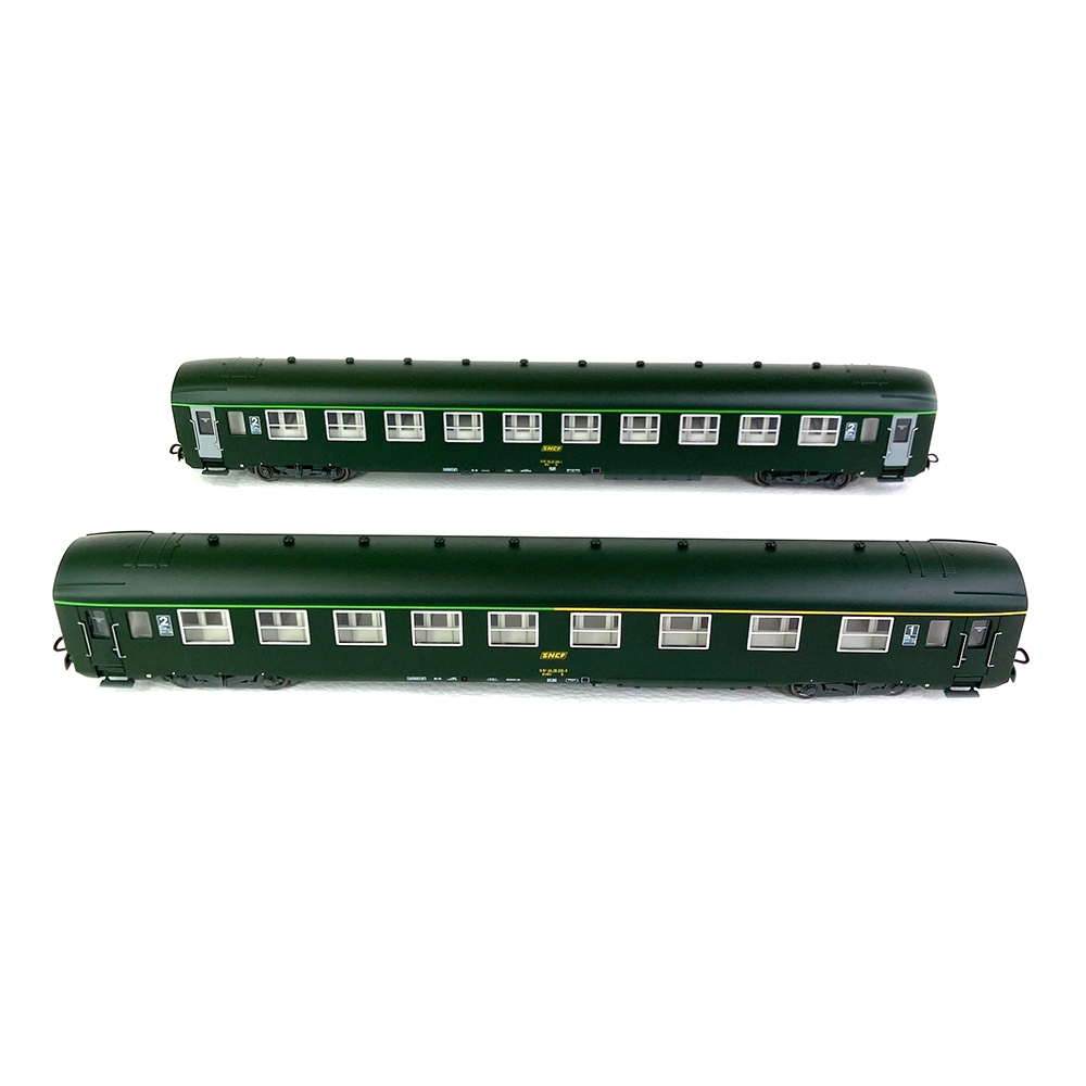 HO 1/87 SNCF Jouef 2 voitures DEV AO A4c4B5C5 JOUEF HJ4147 IV B10c10 ép 