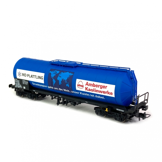 Wagon citerne isolé à bogies D Nacco "Amberger Kaolin", Ep VI - RIVAROSSI HR6548 - HO 1/87